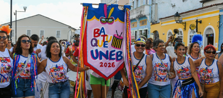 UNEB Leva o Bloco Batuque às Ruas de Salvador - Celebração de Cultura e Cidadania