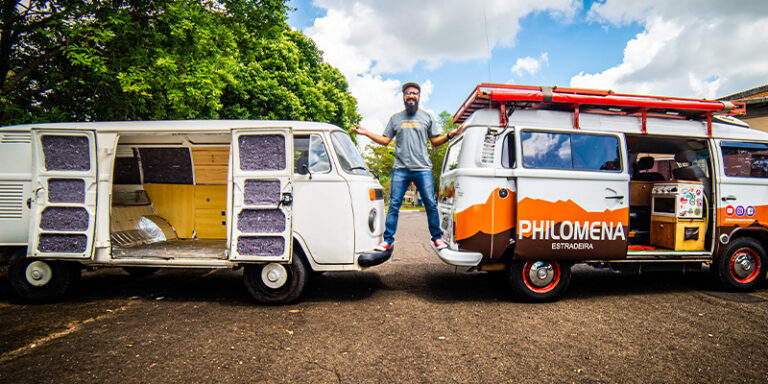 Philomena Estradeira: O Estilo de Vida das KombiHomes e a Aventura de Fabu Dias Philomena Estradeira: O Estilo de Vida das KombiHomes e a Aventura de Fabu Dias