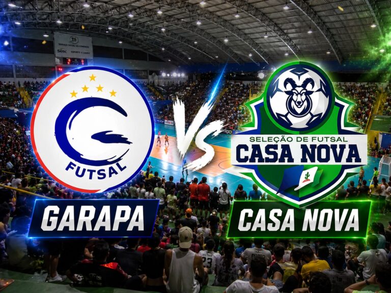 Garapa e Casa Nova: O Confronto Estrela da Copa TV Grande Rio de Futsal Garapa e Casa Nova: O Confronto Estrela da Copa TV Grande Rio de Futsal