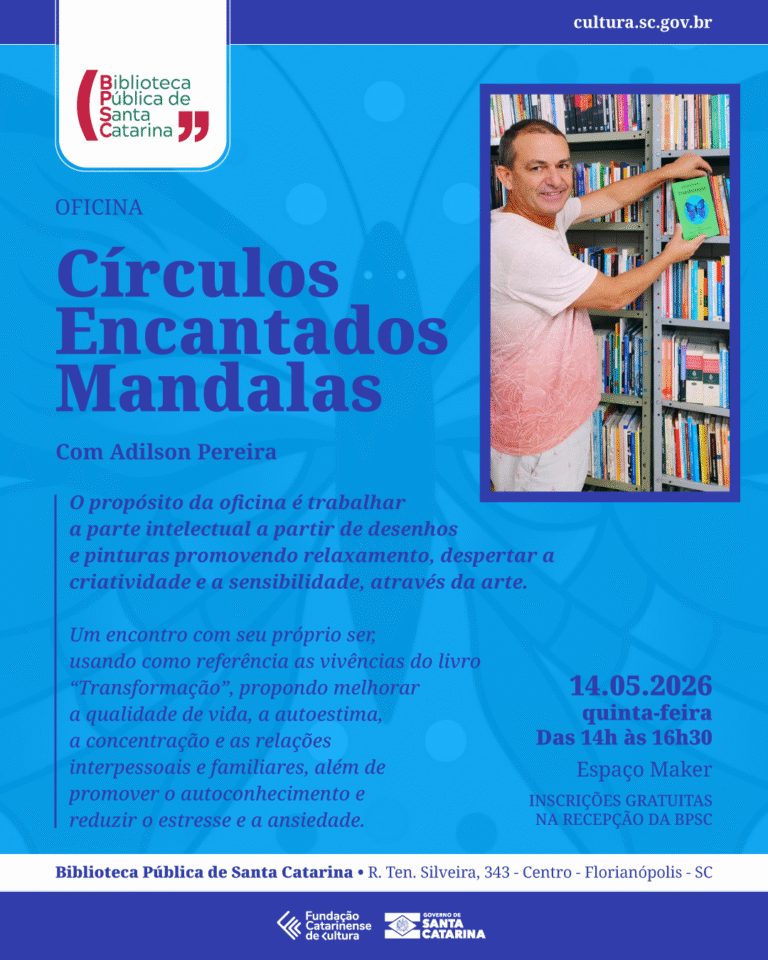 Oficina ‘Círculos Encantados Mandalas’ na FCC: Criatividade e Relaxamento Através da Arte Oficina 'Círculos Encantados Mandalas' na FCC: Criatividade e Relaxamento Através da Arte