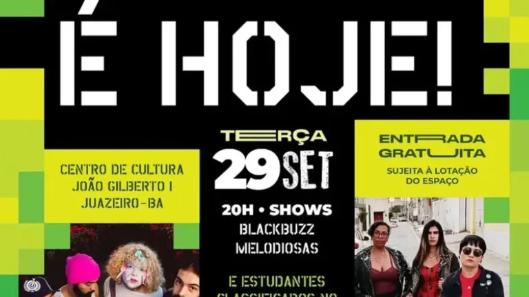 Juazeiro recebe a 2ª Garagem Umbuzada 2026 com música ao vivo e entrada gratuita Juazeiro recebe a 2ª Garagem Umbuzada 2026 com música ao vivo e entrada gratuita