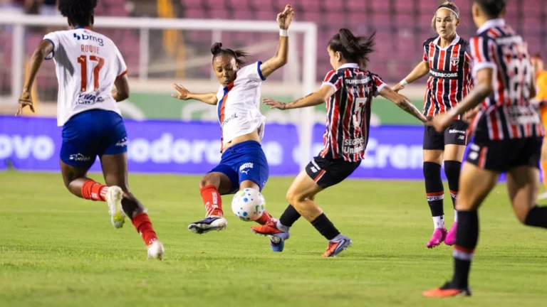 Bahia x São Paulo: onde acompanhar, escalações e detalhes da arbitragem na Copa do Brasil Feminina Bahia x São Paulo: onde acompanhar, escalações e detalhes da arbitragem na Copa do Brasil Feminina