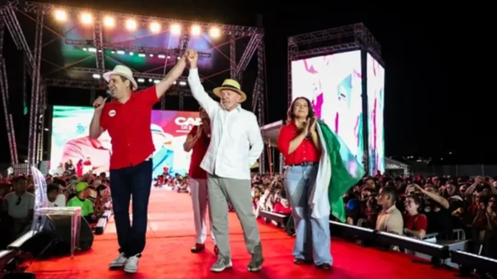 Lula reforça apoio a Cadu como futuro governador do Rio Grande do Norte e destaca avanços no Estado Lula reforça apoio a Cadu como futuro governador do Rio Grande do Norte e destaca avanços no Estado