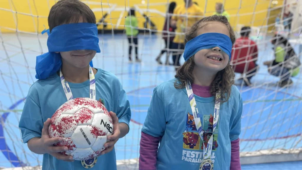 Festival Paralímpico em Novo Hamburgo reúne estudantes em esportes adaptados e inclusão Festival Paralímpico em Novo Hamburgo reúne estudantes em esportes adaptados e inclusão