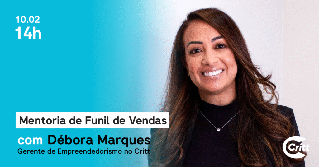 Mentoria em Funil de Vendas: Aprenda com Débora Marques na UFJF Mentoria em Funil de Vendas: Aprenda com Débora Marques na UFJF