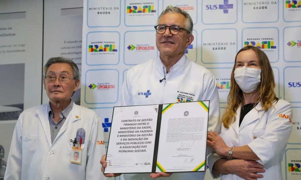 Ministério da Saúde Renova Parceria com Rede Sarah por R$ 7,5 Bilhões Ministério da Saúde Renova Parceria com Rede Sarah por R$ 7,5 Bilhões