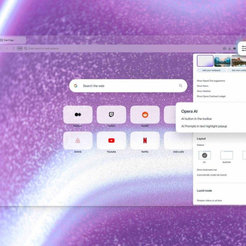 Opera One R3: Novo Navegador com IA Aprimorada e Design Modular Opera One R3: Novo Navegador com IA Aprimorada e Design Modular