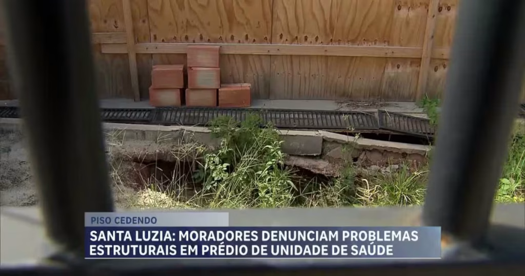 Pacientes em Santa Luzia (MG) Revelam Problemas Estruturais em Unidade de Saúde