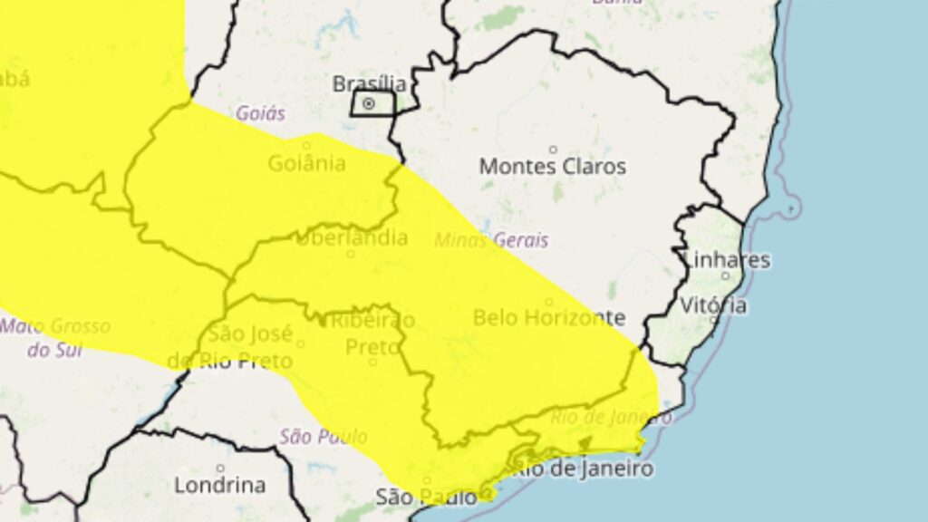 Tempestades podem impactar Belo Horizonte e 504 cidades em Minas Gerais