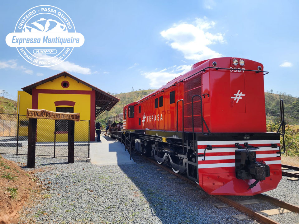 Trem Expresso Mantiqueira Retorna à Atividade Após 30 Anos e Reforça Turismo entre Minas e São Paulo Trem Expresso Mantiqueira Retorna à Atividade Após 30 Anos e Reforça Turismo entre Minas e São Paulo