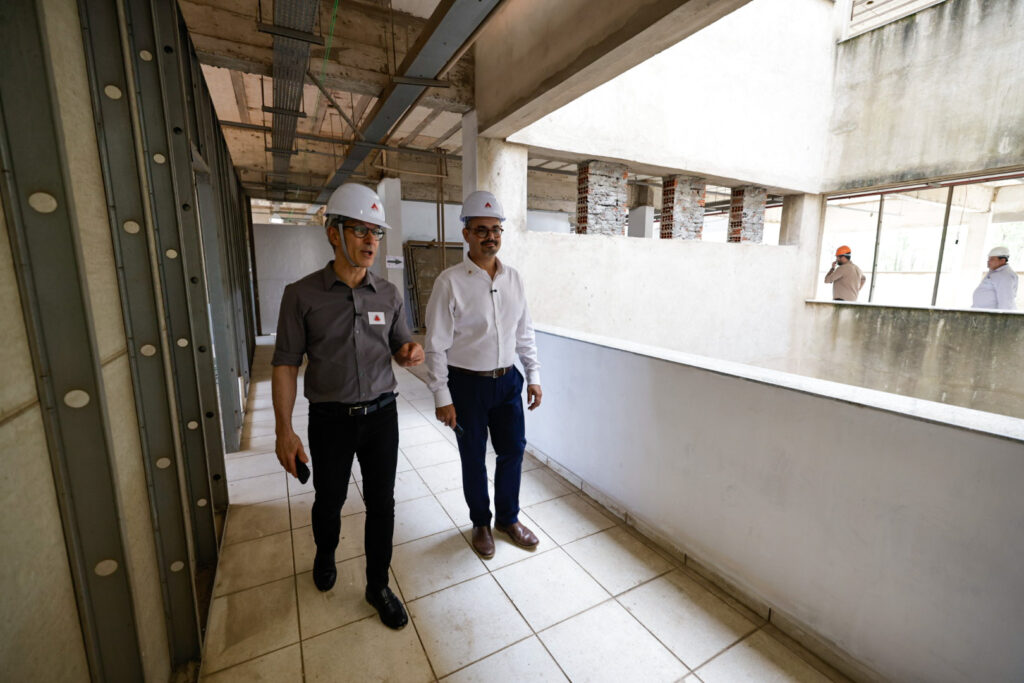 Governo de Minas Avança nas Obras do Hospital Regional de Conselheiro Lafaiete