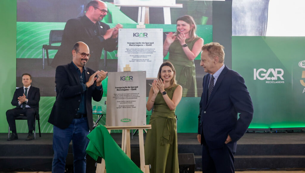 Governo de Minas Inaugura o Maior Centro de Reciclagem Automotiva Sustentável do País Governo de Minas Inaugura o Maior Centro de Reciclagem Automotiva Sustentável do País