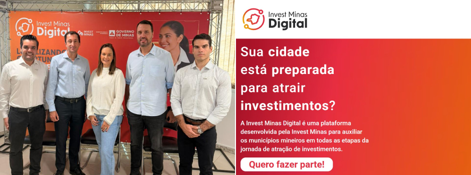 Governo de Minas Lança Invest Minas Digital para Atração de Investimentos Governo de Minas Lança Invest Minas Digital para Atração de Investimentos