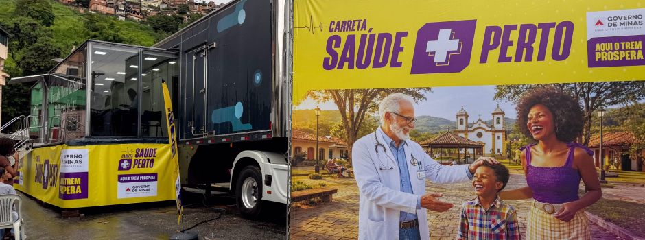 Mário Campos Recebe Carreta Saúde Mais Perto: Consultas e Exames Especializados Mário Campos Recebe Carreta Saúde Mais Perto: Consultas e Exames Especializados