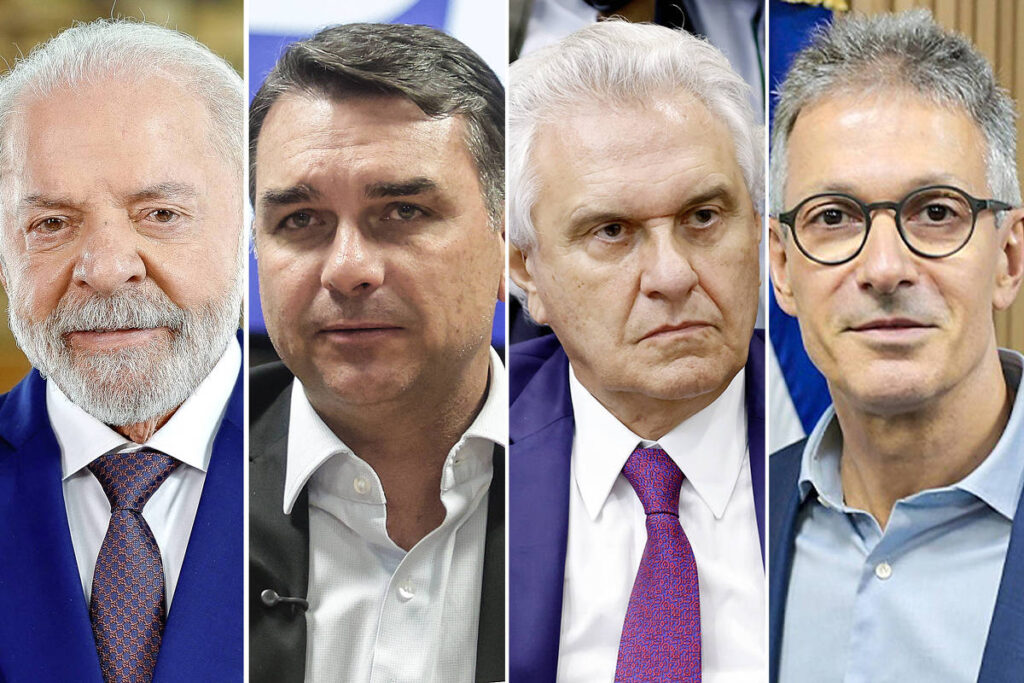 Rejeição nas Eleições 2024: Lula e Flávio à Frente, Zema e Caiado em Cenário Preocupante