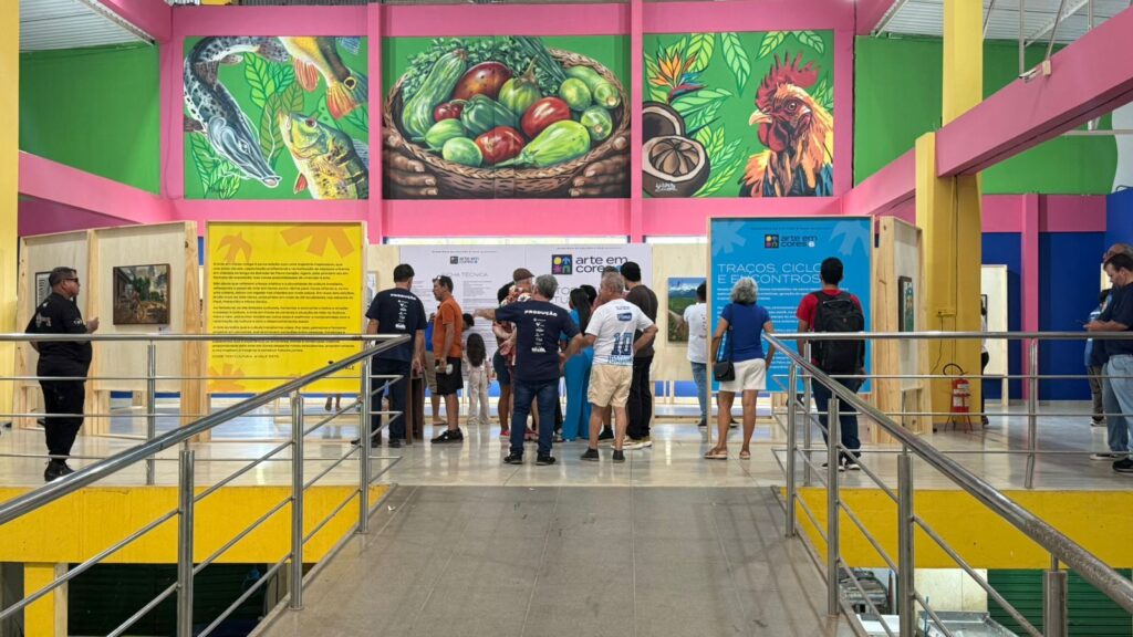 Arte em Cores: Feira do Produtor de Parauapebas se Transforma em Galeria Cultural Arte em Cores: Feira do Produtor de Parauapebas se Transforma em Galeria Cultural