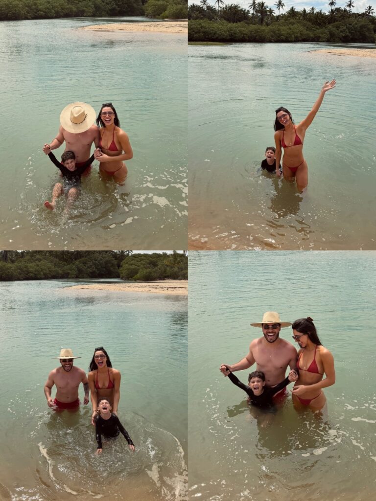 Gabriela Versiani e Murilo Huff: Momentos Especiais na Bahia com Léo Gabriela Versiani e Murilo Huff: Momentos Especiais na Bahia com Léo