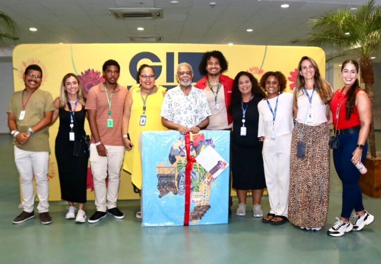 Gilberto Gil é homenageado em exposição especial na Arena Fonte Nova Gilberto Gil é homenageado em exposição especial na Arena Fonte Nova