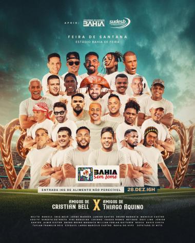 Natal Show de Bola: Futebol, Música e Solidariedade em Feira de Santana Natal Show de Bola: Futebol, Música e Solidariedade em Feira de Santana