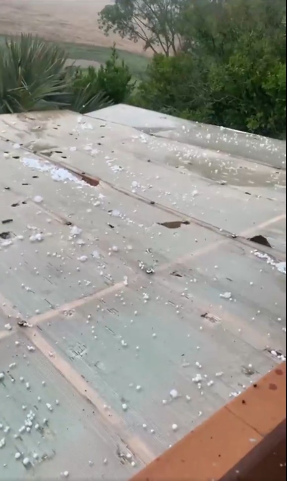 Alerta de Granizo e Chuvas Intensas na Região Sul e Tocantins, Bahia e Goiás Alerta de Granizo e Chuvas Intensas na Região Sul e Tocantins, Bahia e Goiás