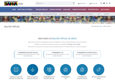Balcão Virtual da Sefaz-BA: Acesso Ampliado aos Serviços Fiscais em 2025 Balcão Virtual da Sefaz-BA: Acesso Ampliado aos Serviços Fiscais em 2025