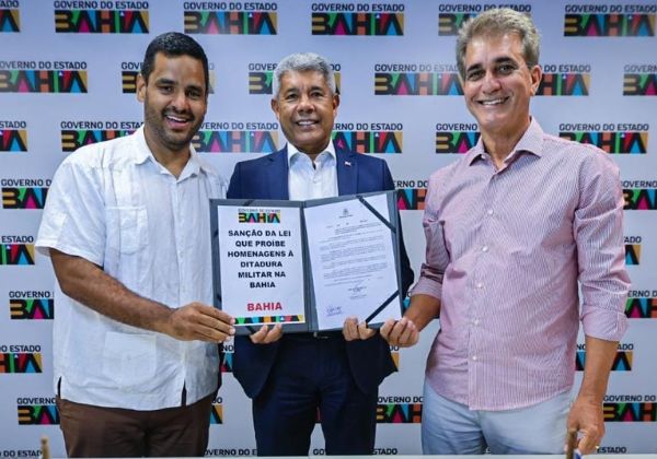 Jerônimo Sanciona Lei: Proibidas Homenagens à Ditadura na Bahia Jerônimo Sanciona Lei: Proibidas Homenagens à Ditadura na Bahia