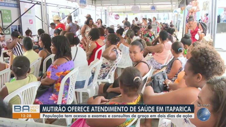 ‘Mutirão Bahia Meio Dia’: Serviços Gratuitos de Saúde em Itaparica – Participe! 'Mutirão Bahia Meio Dia': Serviços Gratuitos de Saúde em Itaparica - Participe!