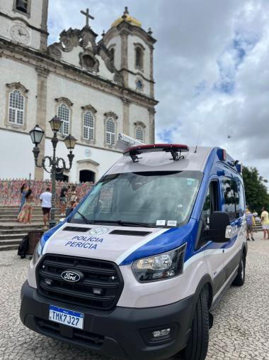 Polícia Técnica da Bahia Inova com Unidades Móveis durante Lavagem do Bonfim Polícia Técnica da Bahia Inova com Unidades Móveis durante Lavagem do Bonfim