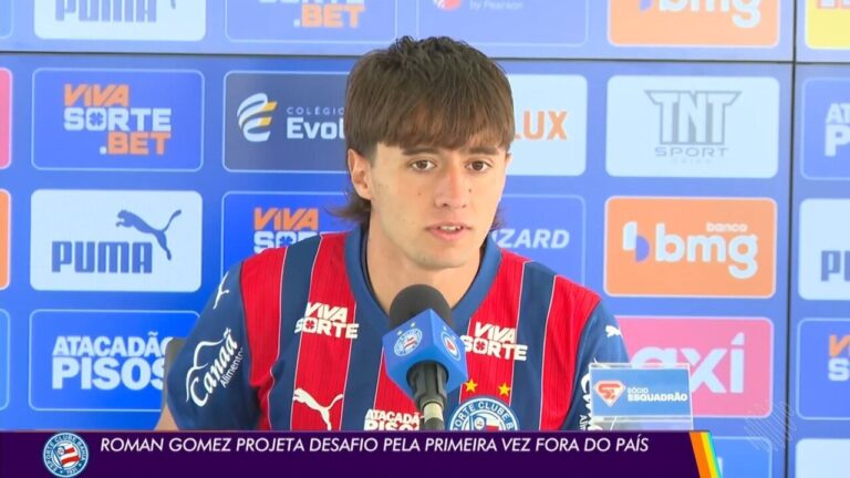 Róman Gómez é Regularizado e Pode Fazer sua Estreia pelo Bahia Róman Gómez é Regularizado e Pode Fazer sua Estreia pelo Bahia