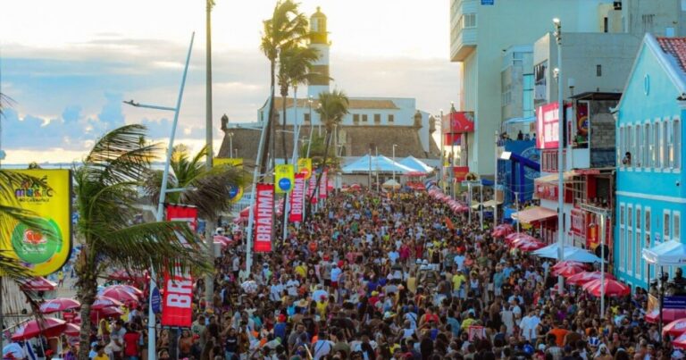 Crescimento de 43% na Venda de Passagens Aéreas para a Bahia no Carnaval de 2026