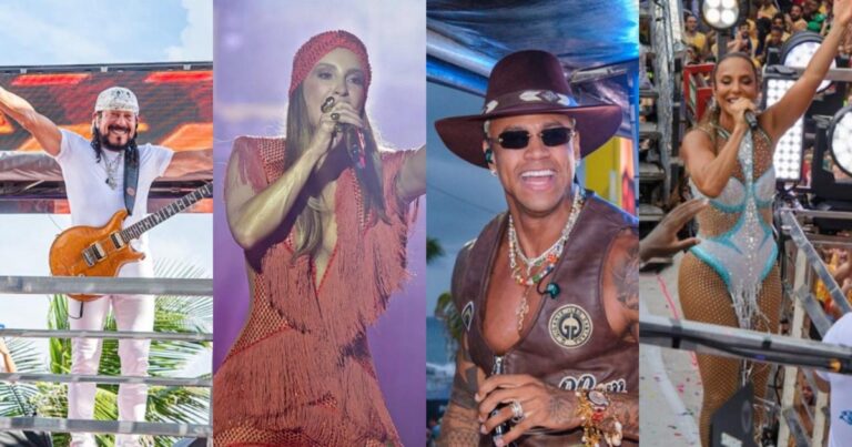 Despedida do Carnaval 2026: Cláudia Leitte e Bell Marques na Barra, Ivete e Léo Santana no Campo Gra