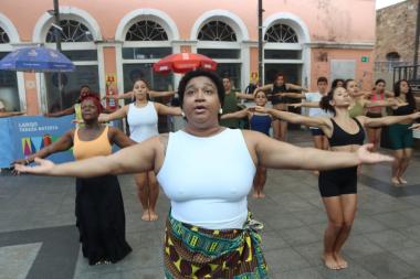 Celebração do Dia Internacional da Mulher no Centro de Formação em Artes da Funceb Celebração do Dia Internacional da Mulher no Centro de Formação em Artes da Funceb