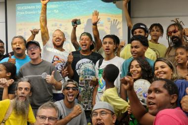 Skatepark do Subúrbio é apresentado no Encontro do Skate da Bahia e marca compromisso para o STU National 2026 Skatepark do Subúrbio é apresentado no Encontro do Skate da Bahia e marca compromisso para o STU Nat