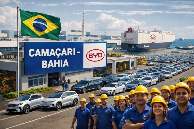 BYD demite 100 mil na China, mas investe em empregos no Brasil: O futuro da montadora na Bahia BYD demite 100 mil na China, mas investe em empregos no Brasil: O futuro da montadora na Bahia