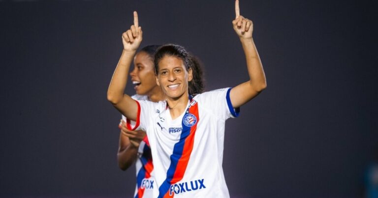 Ellen Conquista Marca Histórica com 51 Gols e se Torna a Maior Artilheira do Bahia Ellen Conquista Marca Histórica com 51 Gols e se Torna a Maior Artilheira do Bahia