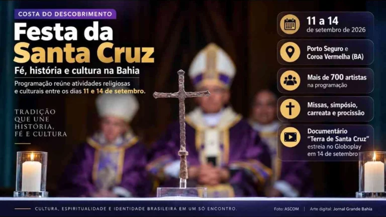 Festa da Exaltação da Santa Cruz une fé, história e cultura na Costa do Descobrimento