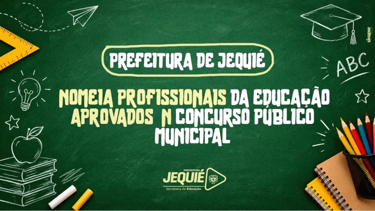 Prefeitura de Jequié nomeia 415 novos profissionais para a Educação municipal Prefeitura de Jequié nomeia 415 novos profissionais para a Educação municipal